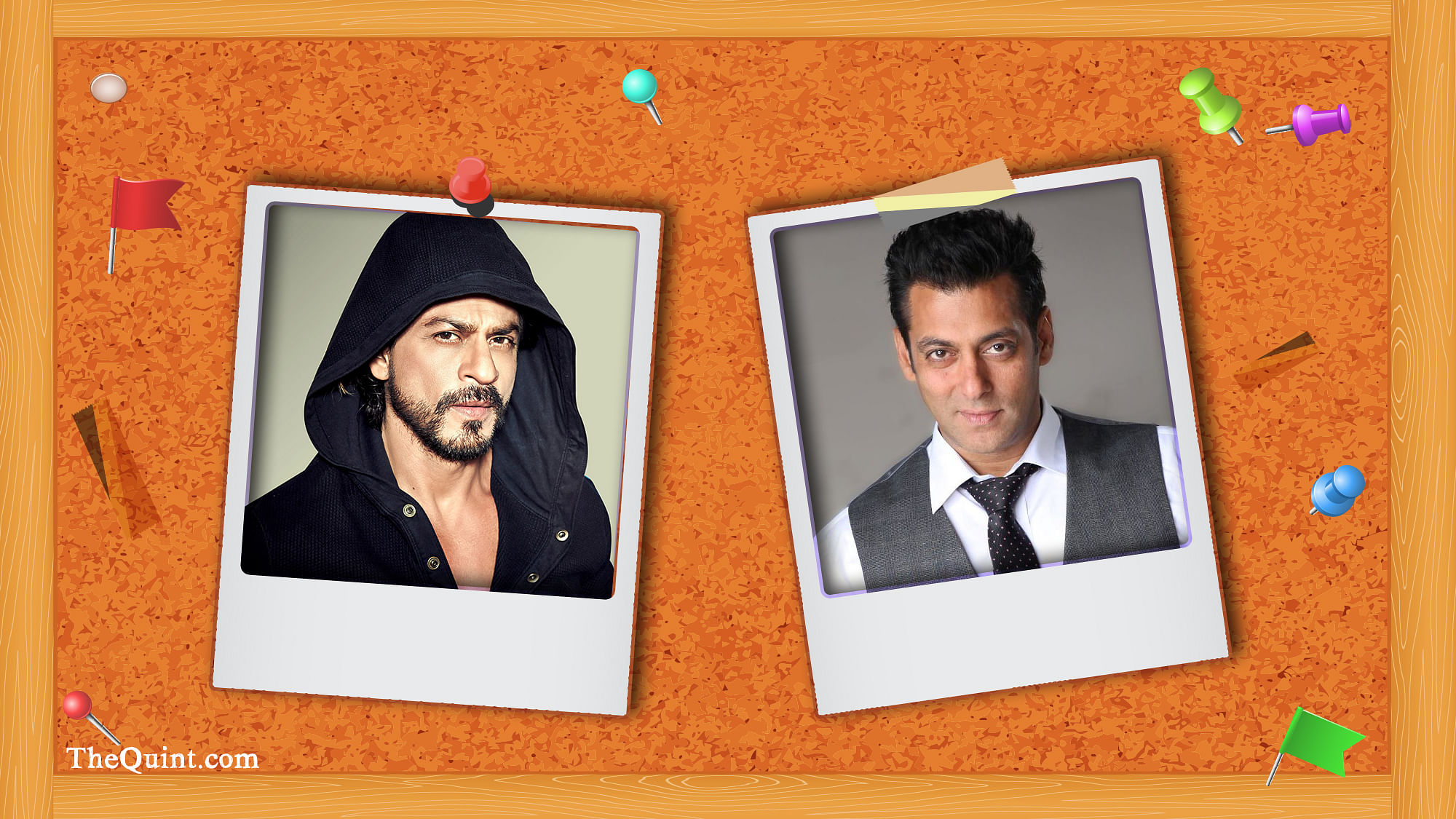 Ever wondered what was Shah Rukh Khan and Salman Khan’s favourite subject? (Photo: Rhythum Seth/<b>The Quint</b>)