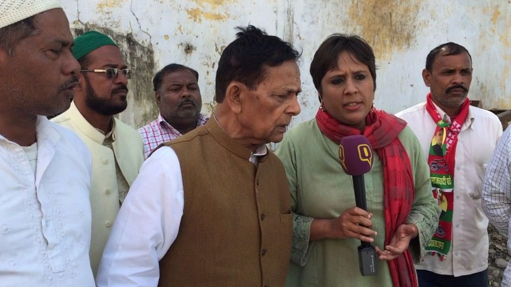One of the main petitioners in the Babri Masjid case talks to Barkha about the case, religion, and Mayawati. (Photo: <b>The Quint</b>)