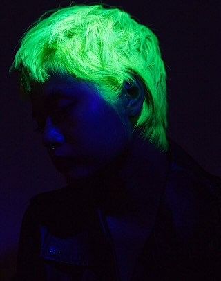 Meet Lirminta Rongpipi, 25, who’s turning heads with her neon yellow hair