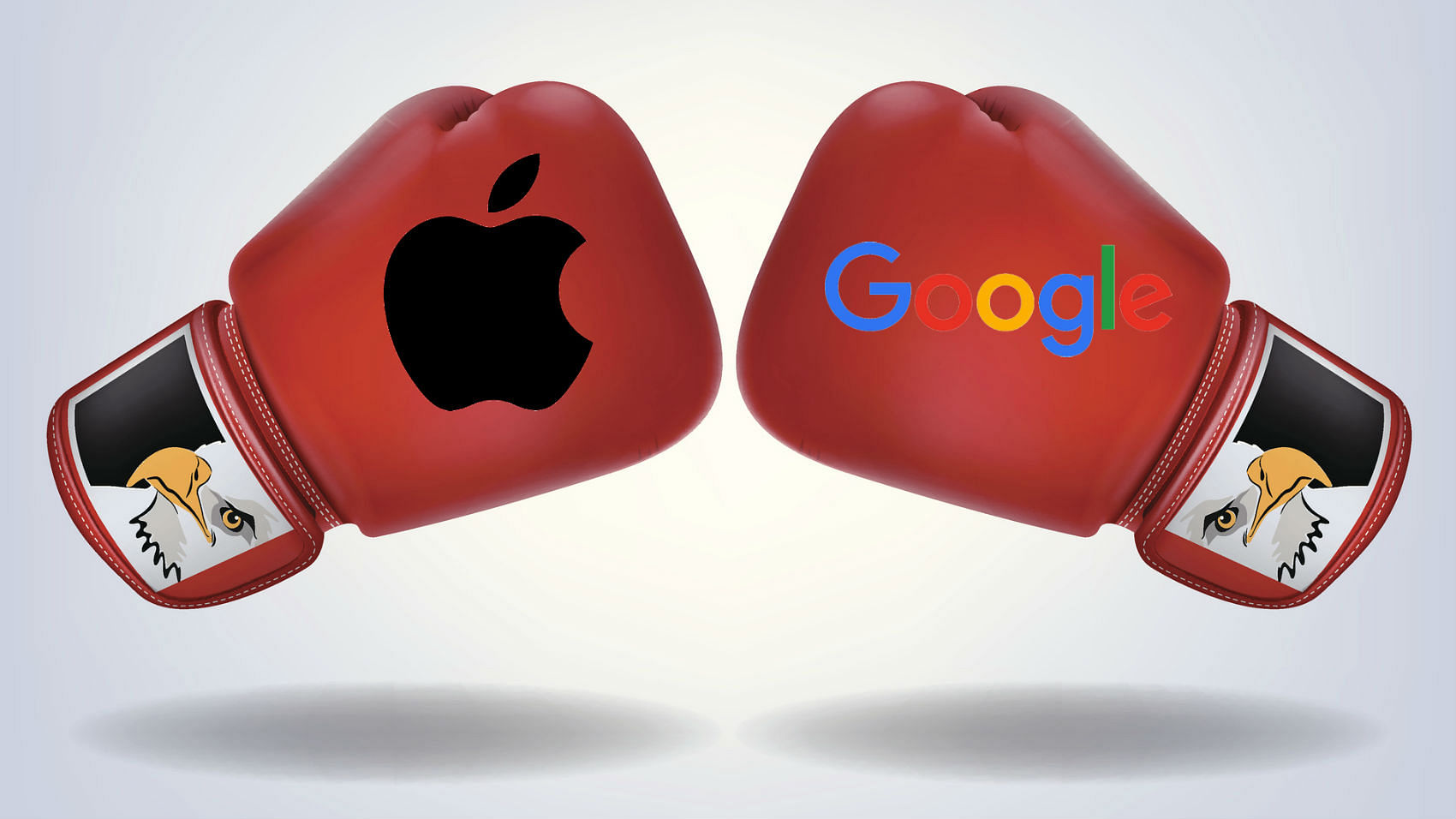 The brand battle between Google and Apple has spiced up in recent times. (Photo: <b>The Quint</b>)