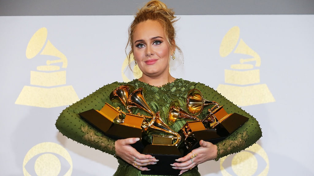 Adele wins big at the Grammys. (Photo: Reuters)