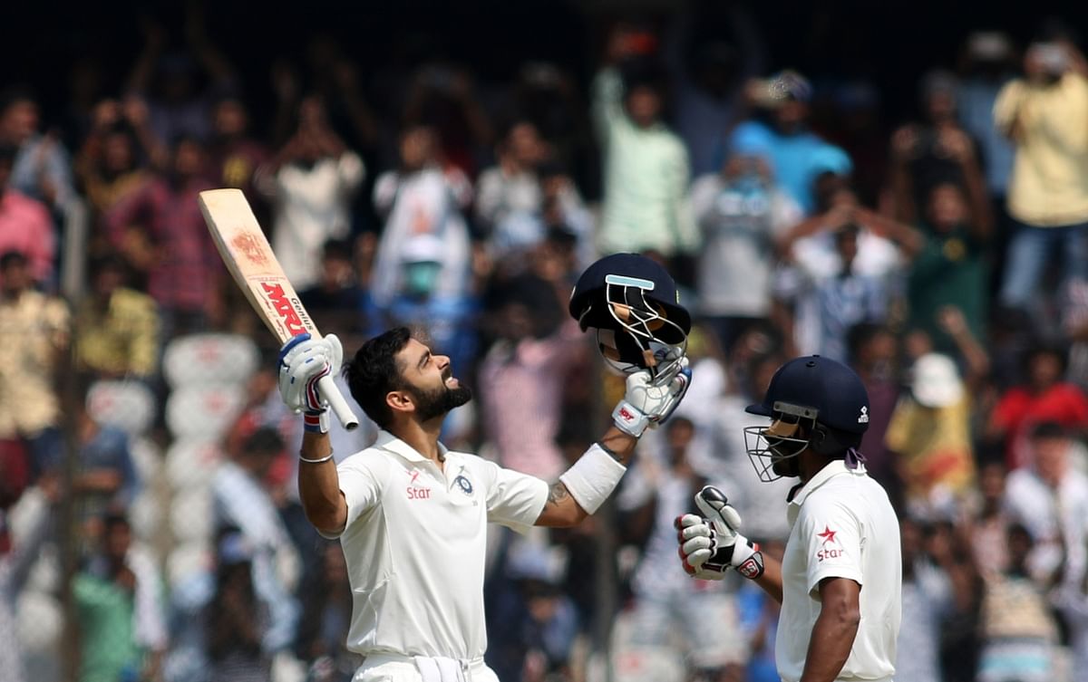 India managed to smash their highest total against Bangladesh, on Day 2 of the Test.