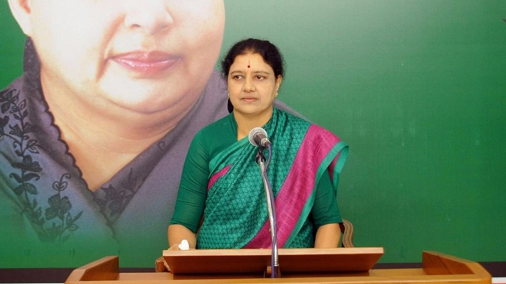 VK Sasikala was elected as the leader of the AIADMK Legislature Party, making way for her to take over as the Chief Minister of Tamil Nadu. (Photo: IANS)