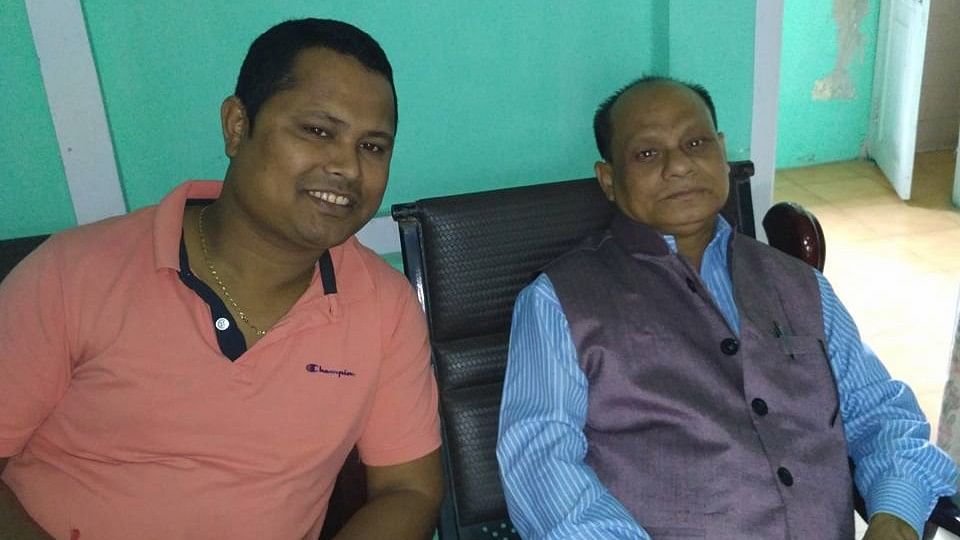 BJP Assam MLA Ramakanta Deuri’s (right) alleged sex tape has gone viral on social media. (Photo Courtesy: Facebook/<a href="https://www.facebook.com/khagen.das.562">Khagen Das</a>)