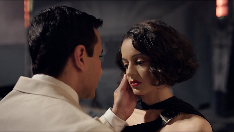 Saif Ali Khan and Kangana Ranaut in <i>Rangoon. </i>