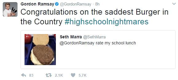 Check out what Gordon Ramsay had to say when an Indian asked him to rate his medu vada sambar.