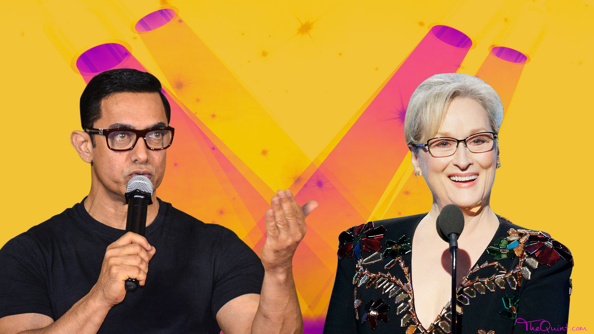 While one lauds Meryl Streep for calling a spade a spade, here’s why it’s tough for Bollywood to take a stand. (Photo: Rhythum Seth/ <b>The Quint</b>)