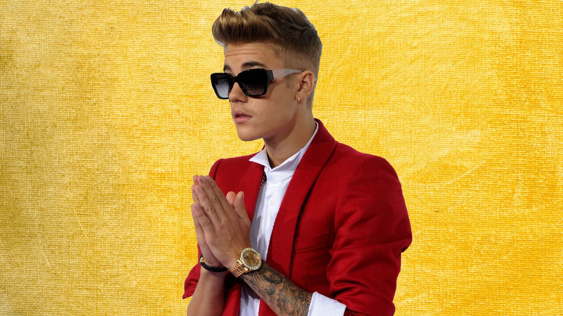 Namaste Justin Bieber. (Photo: Altered by <b>The Quint</b>)