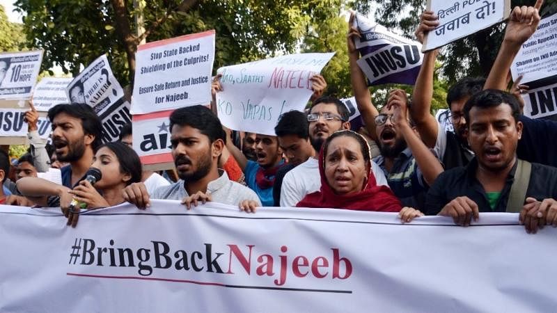 Najeeb’s Mother Fatima to March to Amit Shah’s House on 15 October