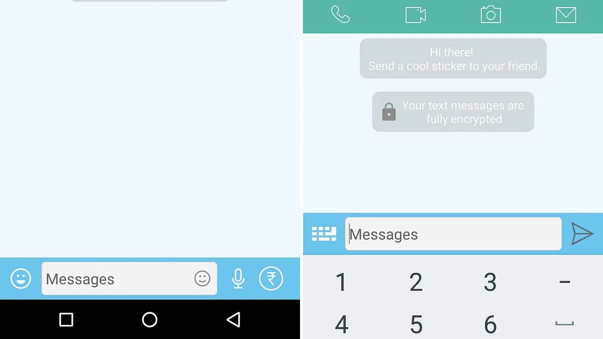 Click on the Rupee sign on the right and pay money. (Photo: app screen grab)