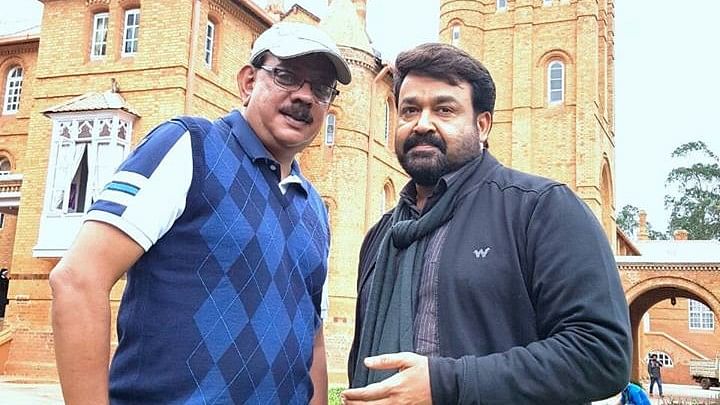 Priyadarshan with actor Mohanlal. (Photo courtesy: Facebook)