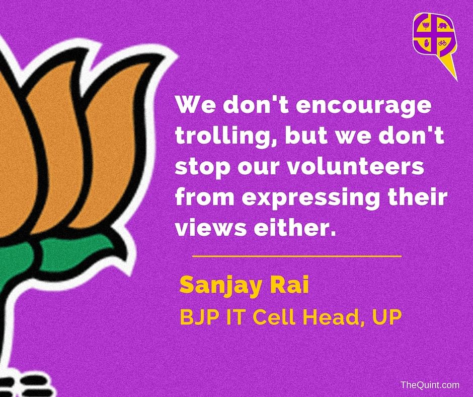 

Barkha Dutt speaks to BJP’s IT cell head in Lucknow in the party’s social media war room.