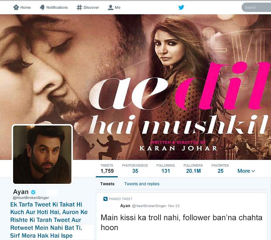 We decided to create Twitter accounts for some of our favourite Bollywood characters. Take a look!