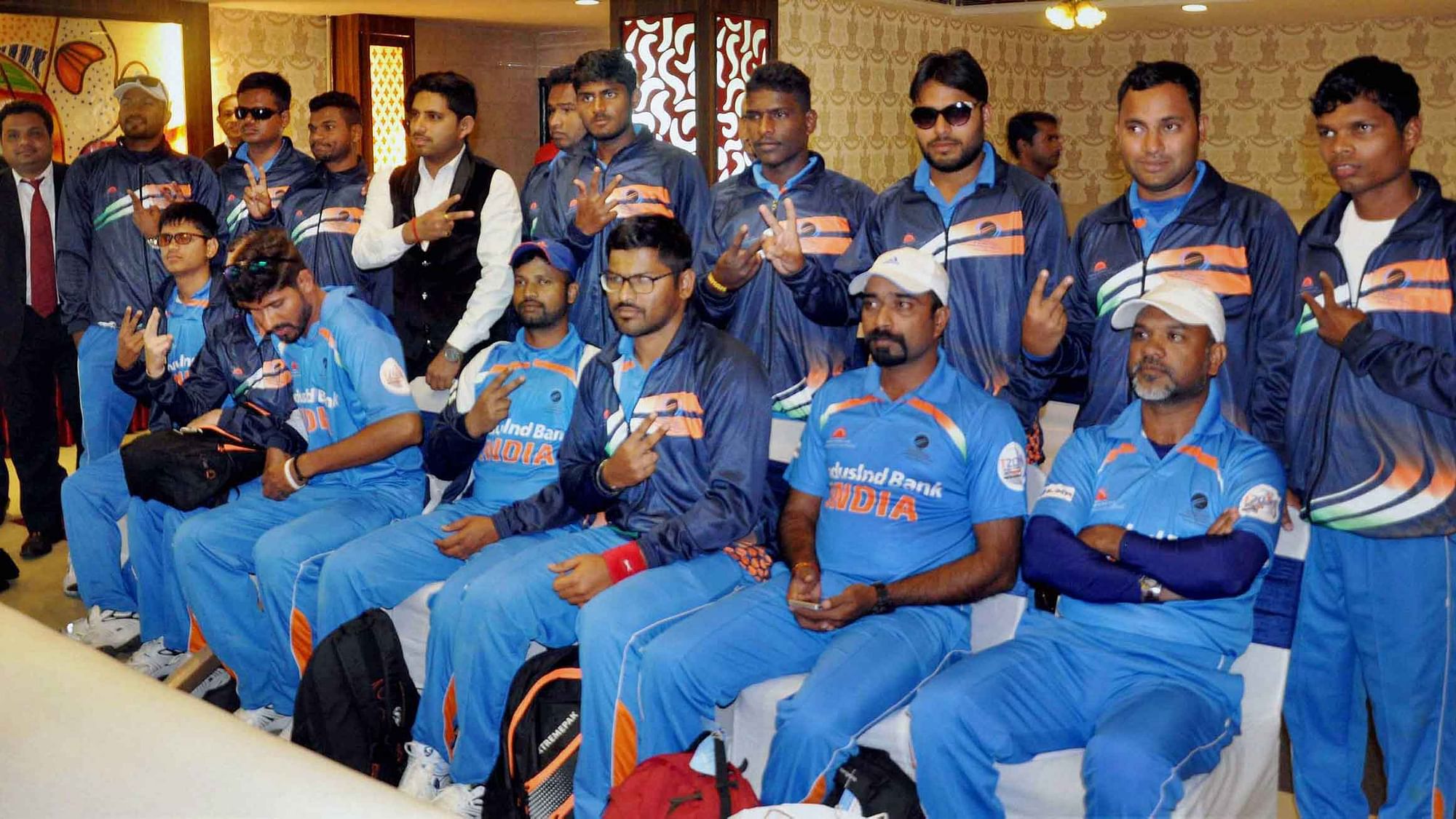 India’s ‘blind cricket’ team is currently playing the T20 World Cup. (Photo: IANS)