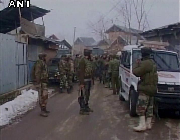 The Handwara encounter began after militants opened fire on security personnel carrying out a search operation. 