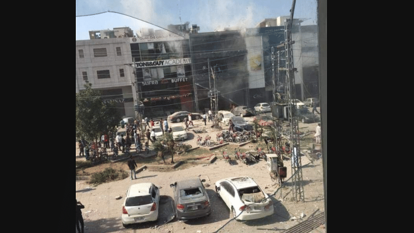 The latest blast came as security has been tightened across Pakistan after a recent wave of terrorist strikes killed more than 100 people. (Photo Courtesy: Twitter)