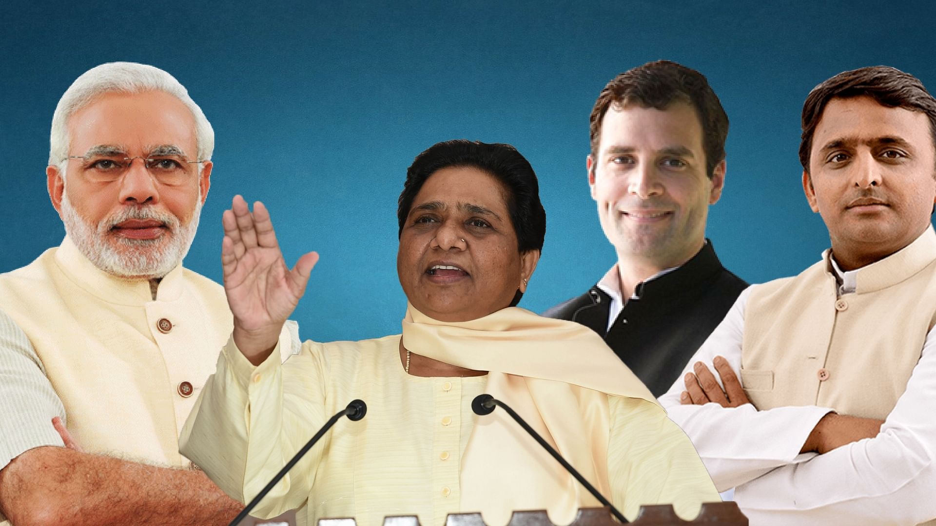 The behaviour of Muslim voters will decide the fate of all involved, be it BSP supremo Mayawati or Akhilesh’s gathbandhan. (Photo: <b>Quint Hindi</b>)