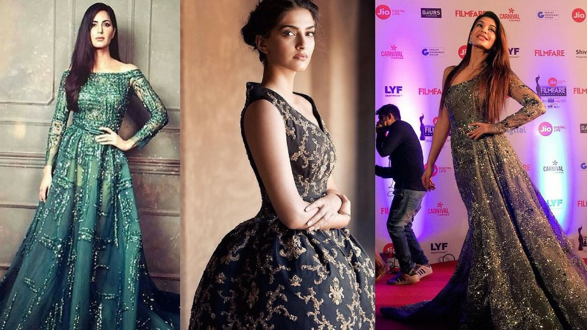 Aishwarya Rai and Sonam Kapoor in Elie Saab : r/BollywoodFashion