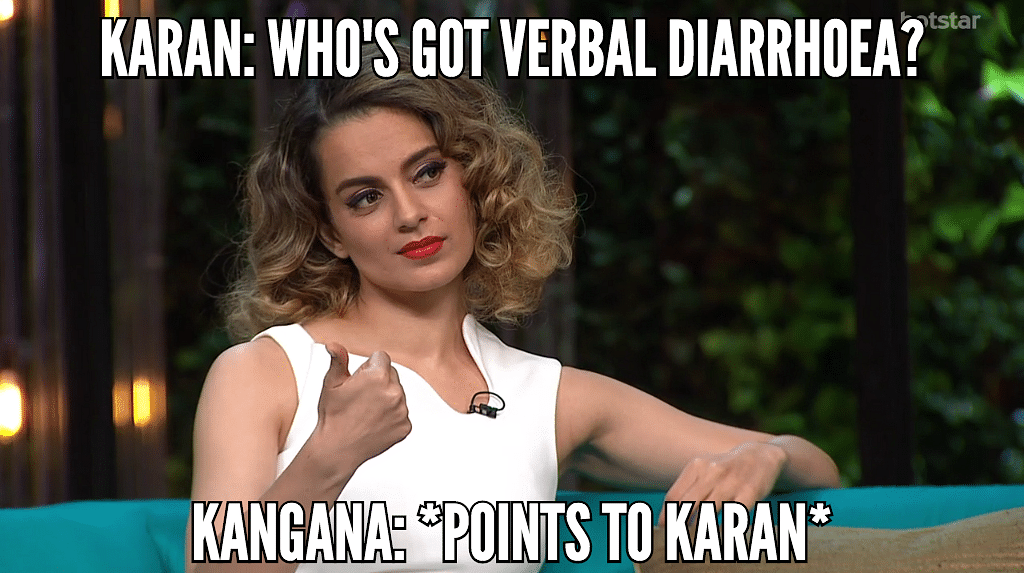 Here’s why the Kangana Ranaut episode of ‘Koffee With Karan’ might just be the season’s best.