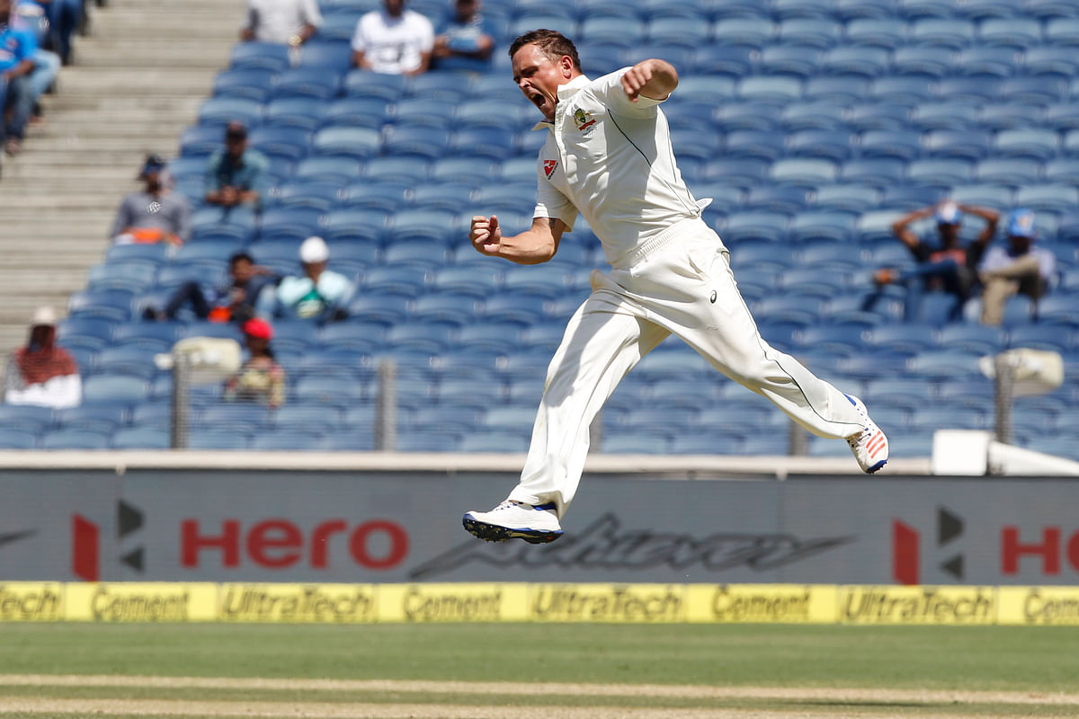 Steve picked up 12 wickets in only his fifth Test match.