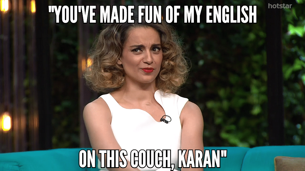 Here’s why the Kangana Ranaut episode of ‘Koffee With Karan’ might just be the season’s best.