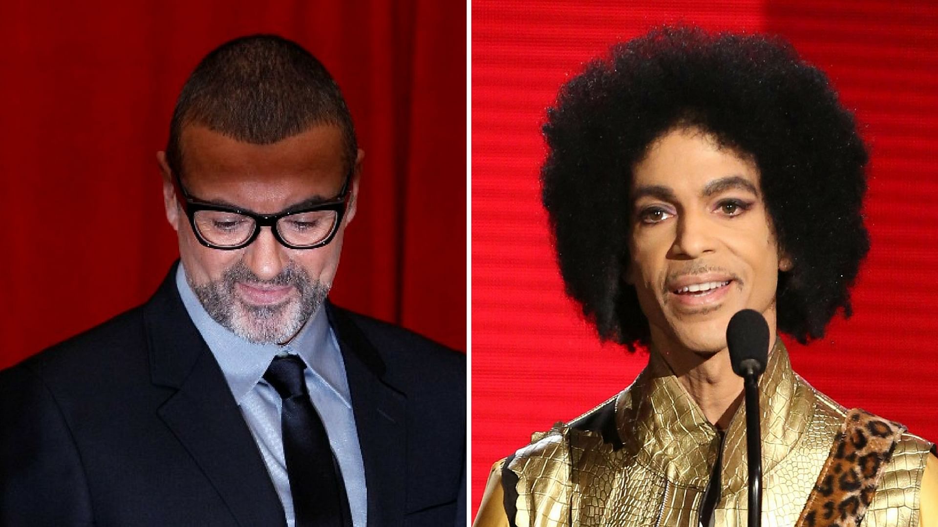 George Michael (left) and Prince (right). (Photo: Reuters/AP/The Quint)