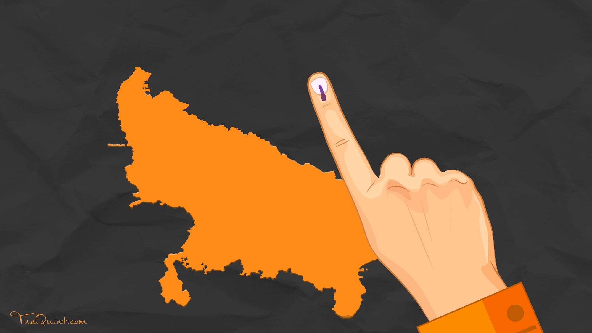 Polling is underway in the 69 Assembly constituencies that figure in phase-III of the staggered Uttar Pradesh elections. (Photo: <b>The Quint</b>)