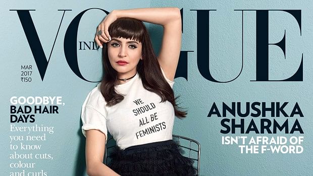 Anushka Sharma is the March cover girl for <i>Vogue</i>. (Photo courtesy: <a href="https://www.instagram.com/p/BQ7EaWGDvaC/?taken-by=vogueindia&amp;hl=en">Instagram/ VogueIndia</a>)