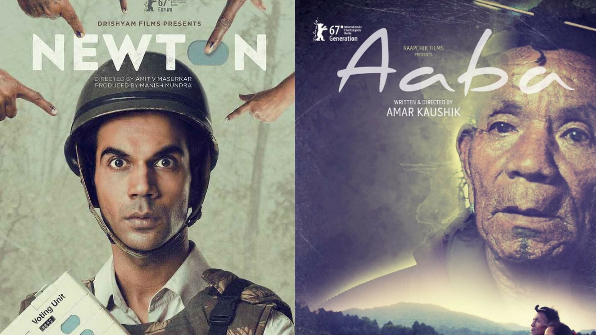 <i>Newton </i>and <i>Aaba </i>bring India glory at the Berlin Film Festival 2017.&nbsp;