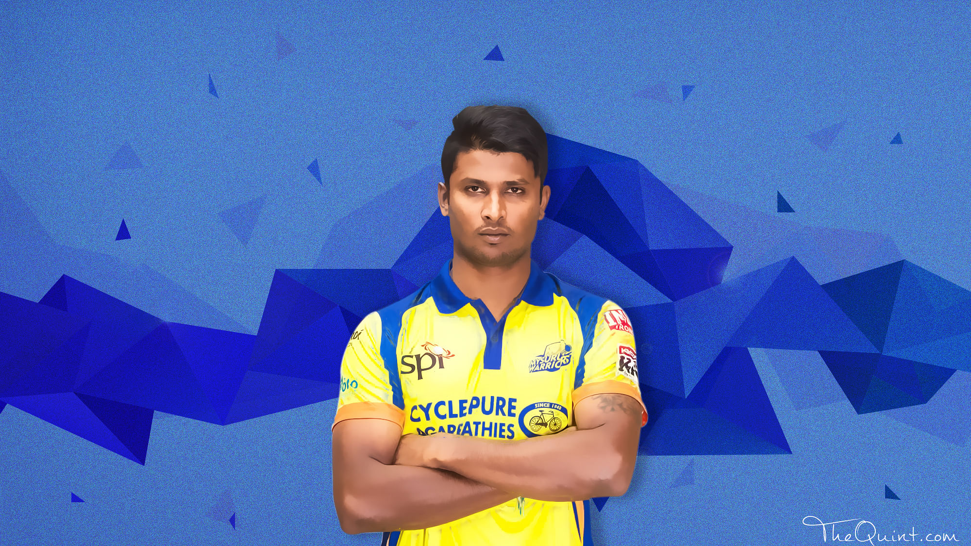 K Gowtham will be playing for Rajasthan Royals this year. 