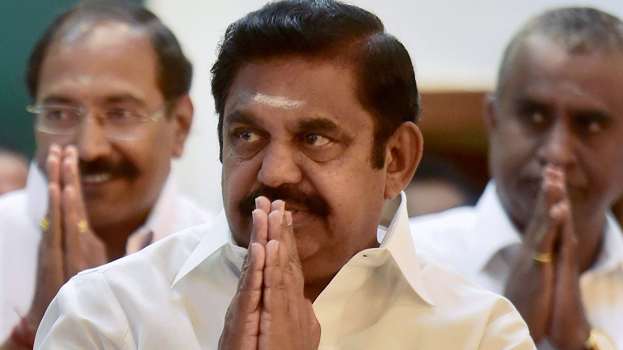 File image of Tamil Nadu Chief Minister E Palaniswami.