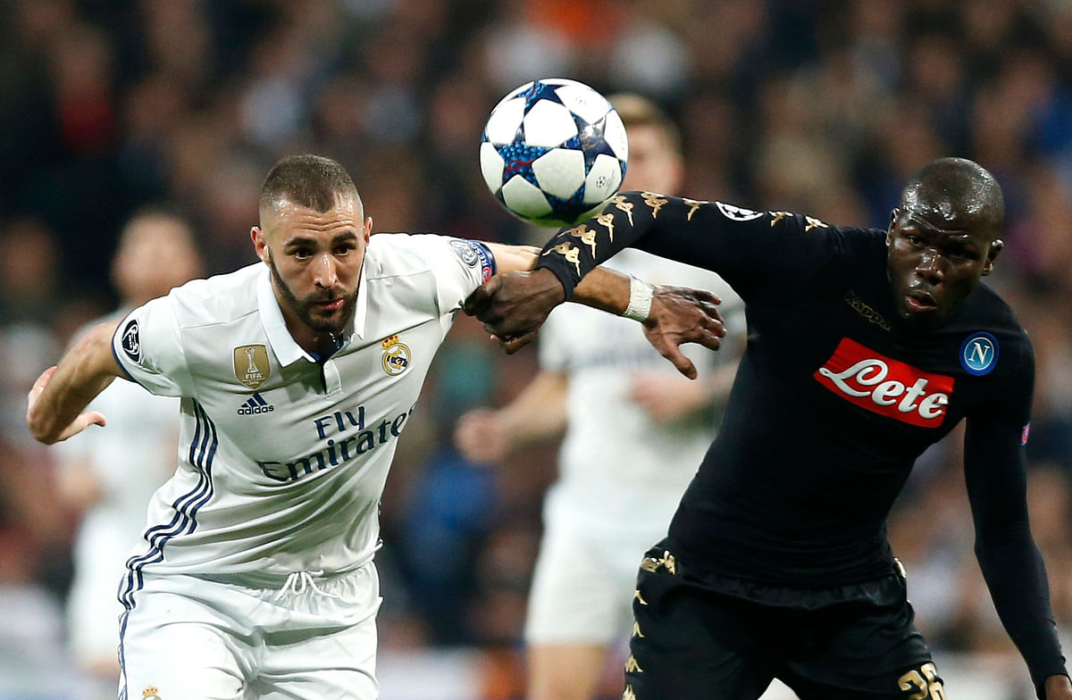 Real Madrid beat Napoli 3-1 at the Santiago Bernabeu in the first leg of their Champions League last 16 match. 