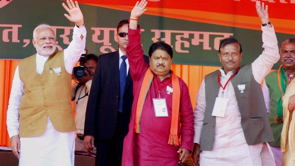 Speaking at his Kanpur rally, PM Modi urged the people of UP to ‘see through’ the Akhilesh Yadav government. (Photo: PTI)