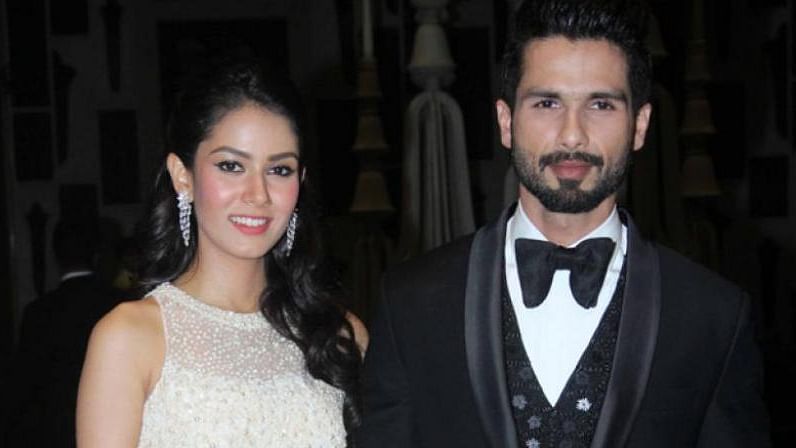 Shahid and Mira spotted at an event. (Photo Courtesy: Twitter)