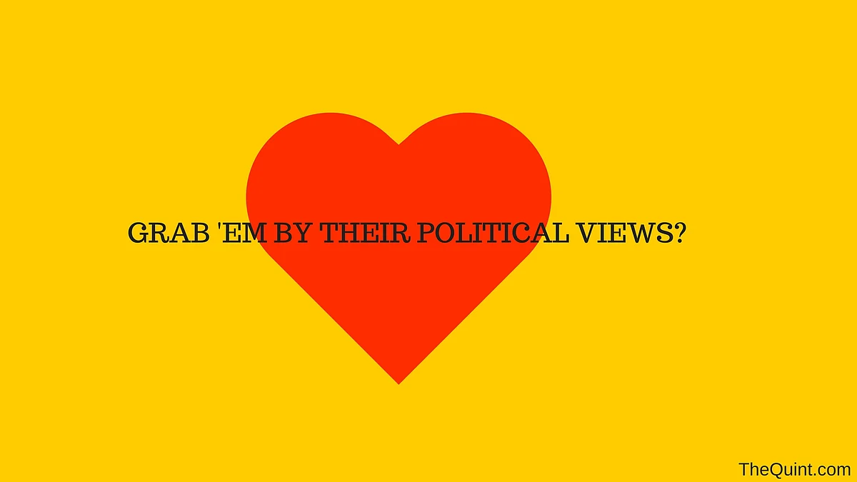 One Trump Single reaches out to another Trump Single hoping to find a kindred spirit burning with a fiery orange heart. (Photo: <b>The Quint</b>)