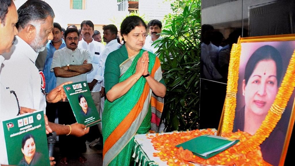 Battle lines within the AIADMK have now been drawn between Sasikala and OPS . (Photo: PTI)