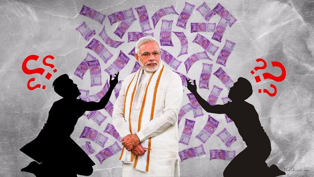 Maharashtra victories have confirmed that PM Modi has retained much of his 2014 magic. (Photo: <b>The Quint</b>)