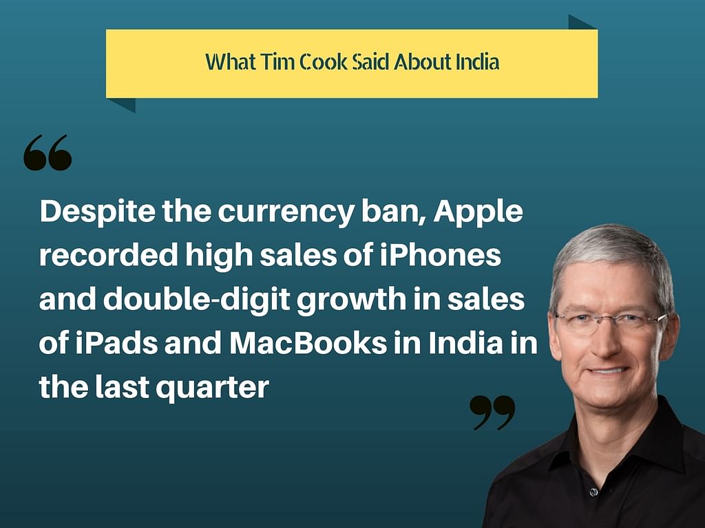 Apple recorded its best-ever quarter, with India playing a big part in its improvement. 