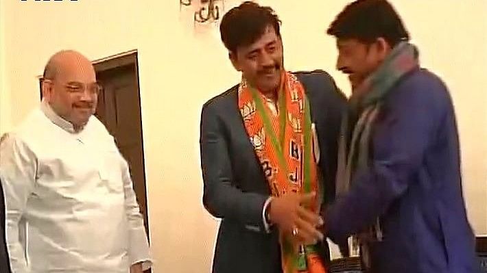 

Ravi Kishan joined the party in the presence of BJP chief Amit Shah on Sunday.