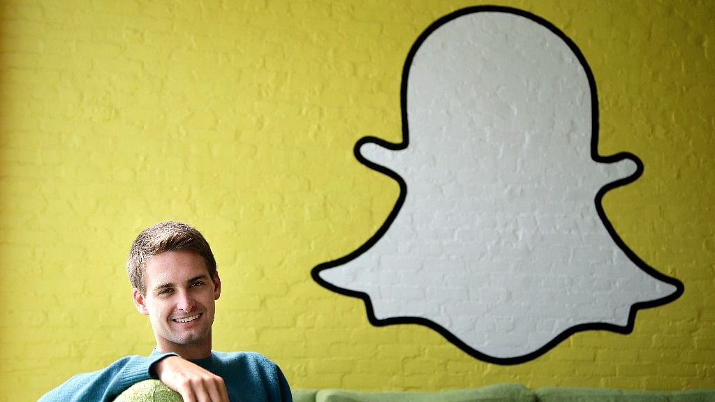 Evan Spiegel, Snapchat CEO.&nbsp;
