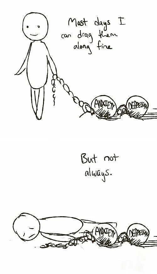 Do not wait for the day when your anxiety completely bogs you down. (Photo Courtesy: Twitter/<a href="https://twitter.com/StoryInPicture">@StoryInPicture</a>)