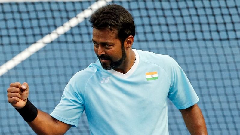 Veteran star Leander Paes bettered his own Davis Cup record by winning his 44th doubles match.