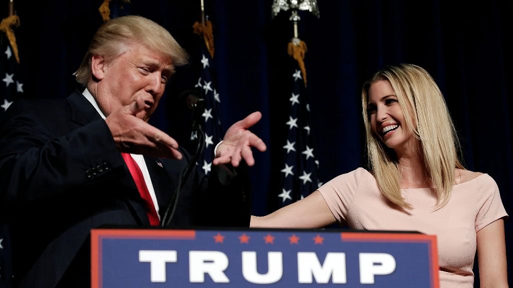 Ivanka’s photo earned her plenty of kudos from her father’s supporters – and a flood of angry reactions from others. (Photo: Reuters)