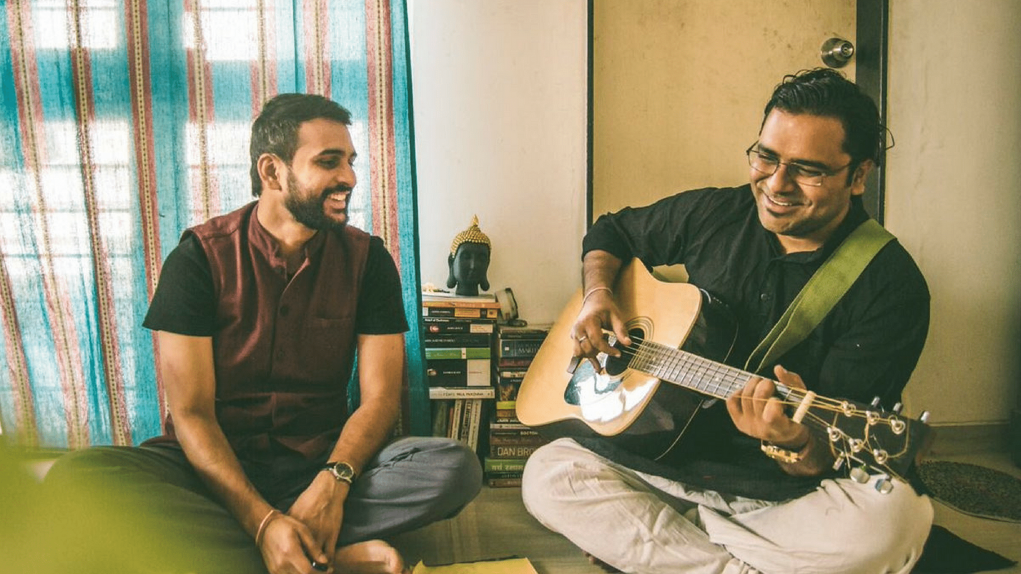 “We might be divided by a border but we can’t be blind to the fact that our culture is one,” say the duo. (Photo Courtesy: Shivam and Anant)