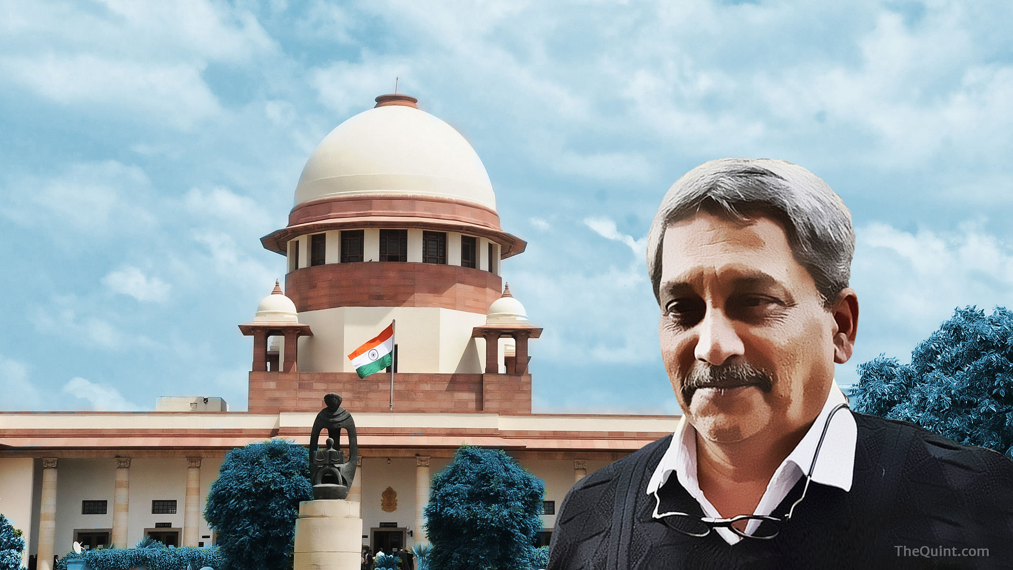 Newly sworn-in Chief Minister of Goa Manohar Parrikar will have to prove he has majority on the floor of the Goa Assembly on March 16. (Image: <b>The Quint</b>/Lijumol Joseph)
