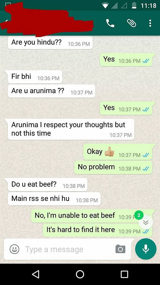 ‘How can a Hindu  consume beef?’ Bhakt asks this Bramhin law student. Her answer will leave you in awe.
