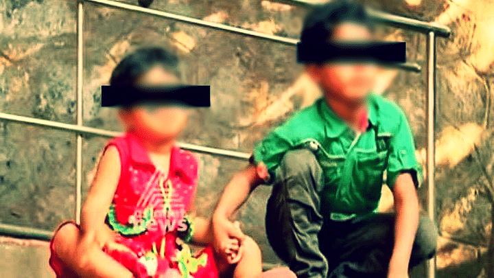 The two children were abandoned on a Mumbai-bound train by a relative following their mother’s death in Kannur district. (Photo Courtesy: <i>The News Minute</i>)