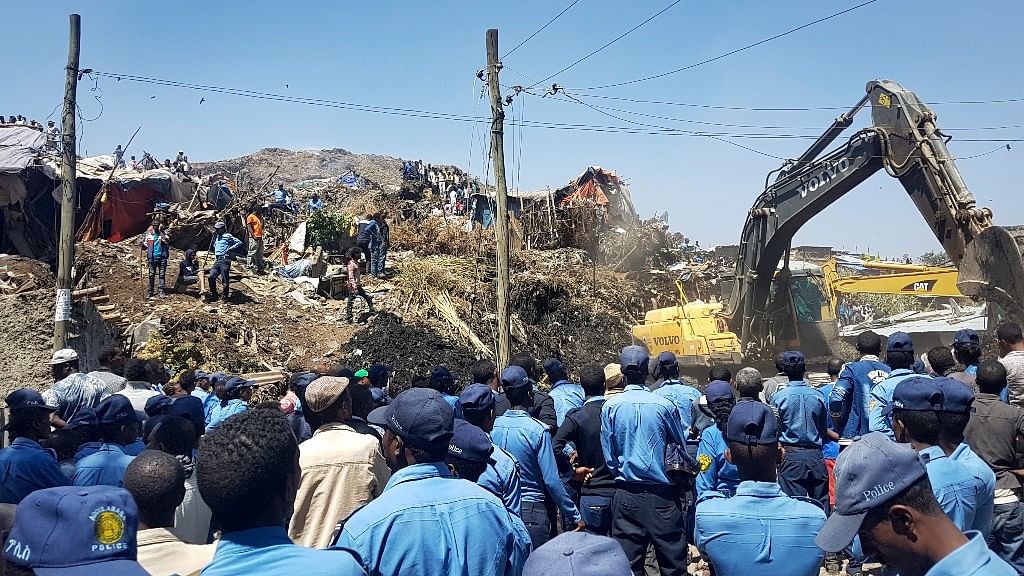 Garbage Dump Collapses: 46 Killed, Dozens Missing in Ethiopia 