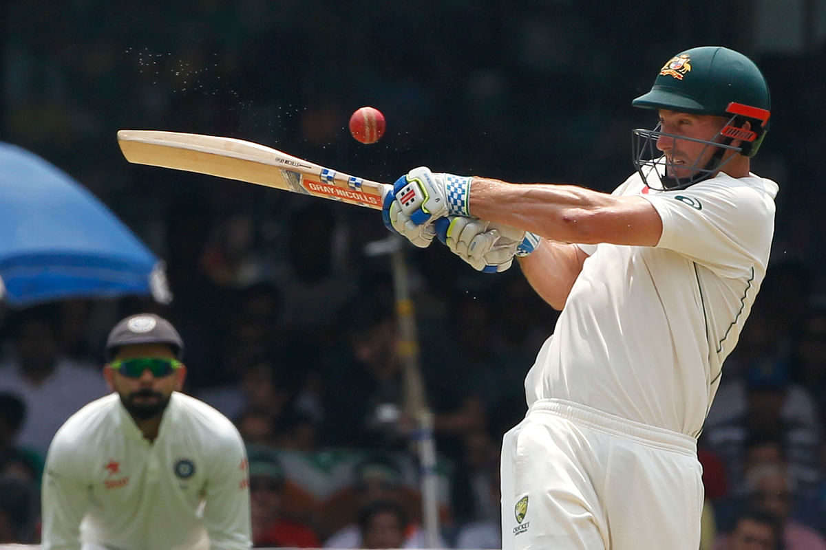 Australia end day two of the second Test against India at 237/6.
