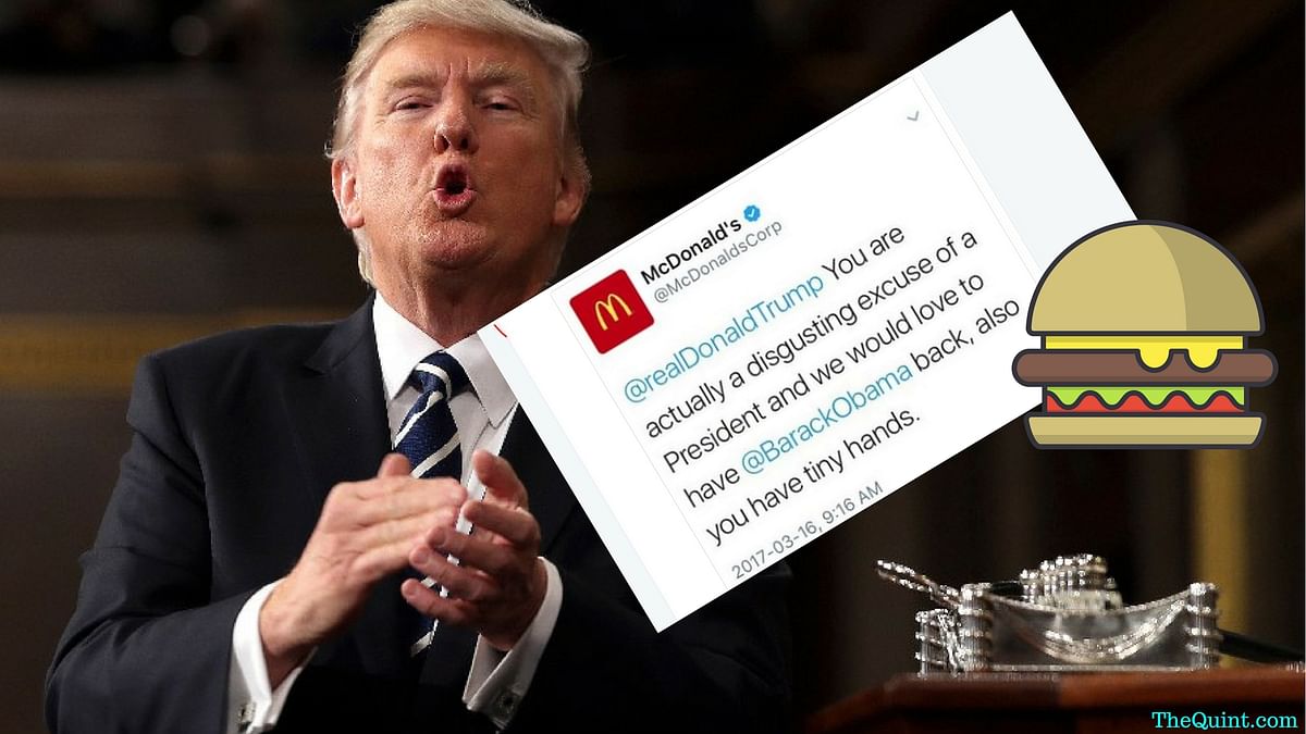 Trump Tweet Blamed On Hackers; McDonald’s Sure Isn’t ‘Lovin It’